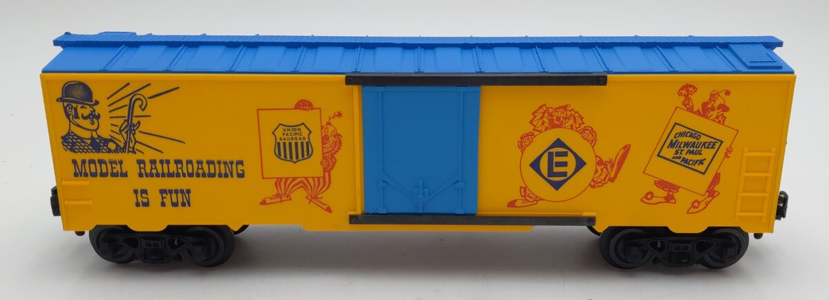 KMT O Gauge Union Pacific "Model Railroading Is Fun" Reefer Car EX/Box