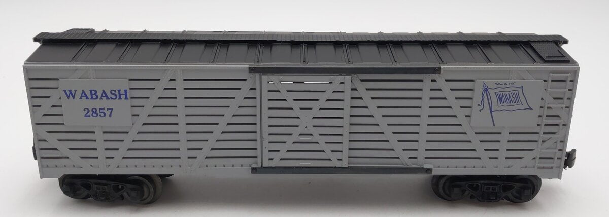 KMT 2857 O Gauge Wabash Stock Car # 2857 EX/Box