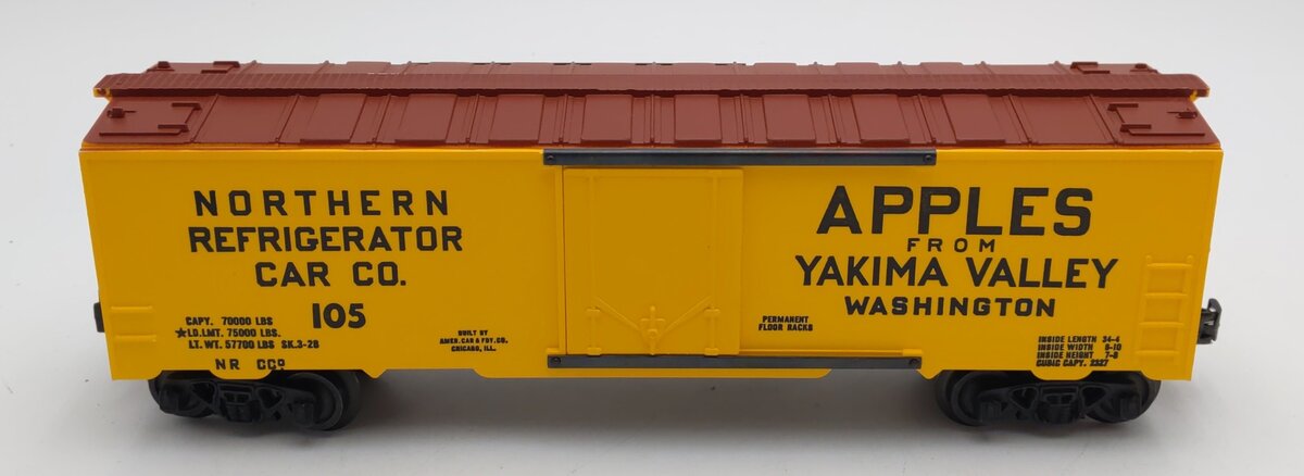 KMT 105 O Gauge Northern Refrigerator Car Co. Reefer Car EX/Box