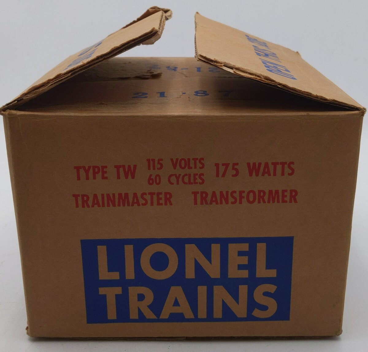 Lionel TW Vintage 175 Watt Vintage O Trainmaster Transformer EX/Box