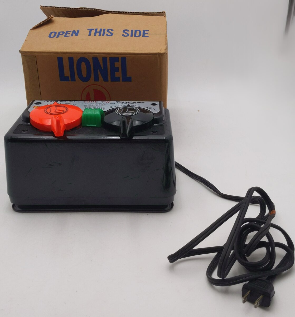Lionel TW Vintage 175 Watt Vintage O Trainmaster Transformer EX/Box