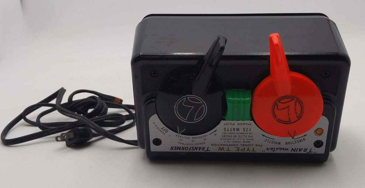 Lionel TW Vintage 175 Watt Vintage O Trainmaster Transformer EX/Box