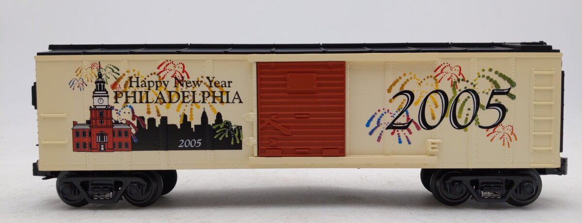 MTH 30-74184 O Gauge New Years 2005 Box Car LN