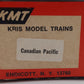 KMT 81099 O Gauge Canadian Pacific Boxcar LN/Box