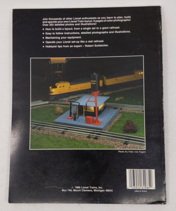 Lionel Train Book Paperback Book By Robert Schleicher VG