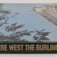 Everywhere West: The Burlington Route Hardcover Book By Patrick C. Dorin VG
