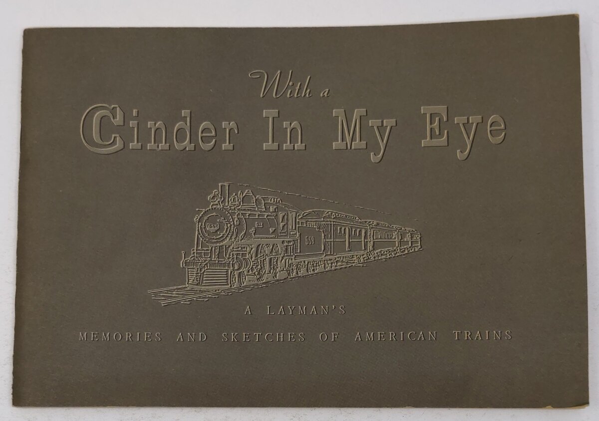 Cinder In My Eye Paperback Book By Privately Published By The Author VG