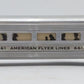 American Flyer 661 Vintage S Gauge Aluminum Pullman Passenger Car VG
