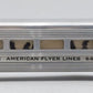 American Flyer 661 Vintage S Gauge Aluminum Pullman Passenger Car VG