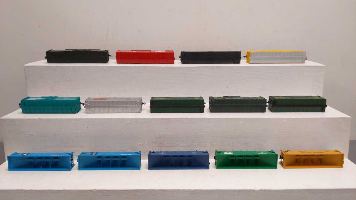 Bachmann, Roco, & Others HO Scale Box & Hopper Cars [14] VG