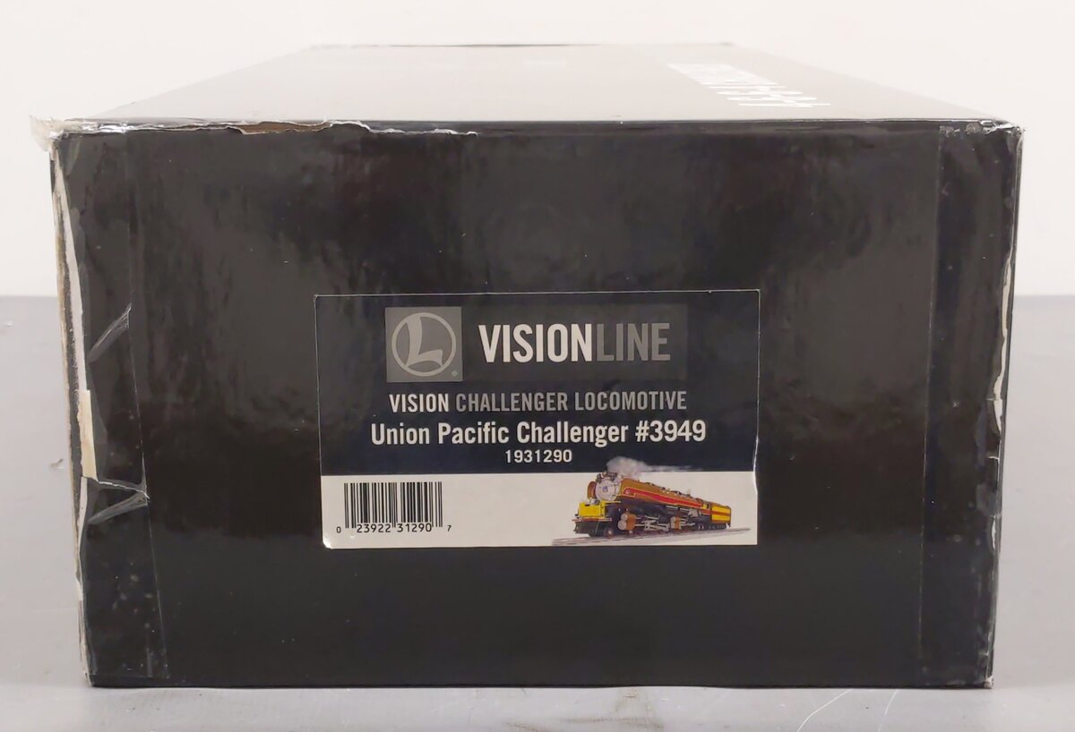 Lionel 1931290 O Union Pacific BTO Vision Challenger Steam LCS with BT #3949 EX/Box