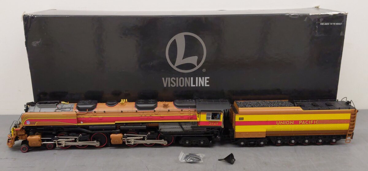 Lionel 1931290 O Union Pacific BTO Vision Challenger Steam LCS with BT #3949 EX/Box