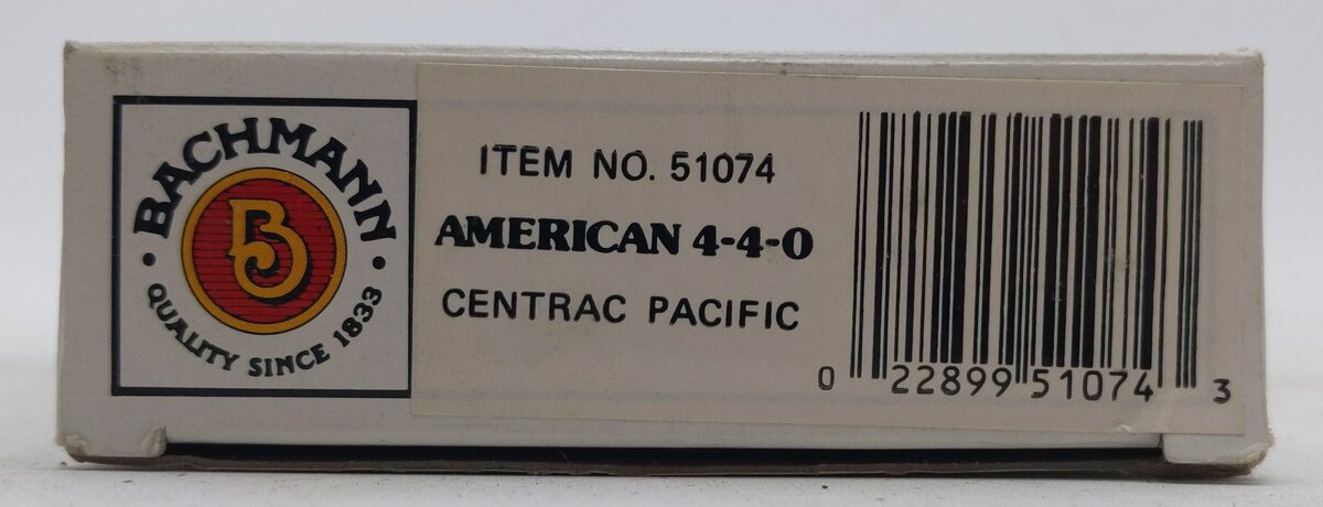 Bachmann 51074 HO Santa Fe Alco 2-6-0 Steam Locomotive & Tender #9446 NIB