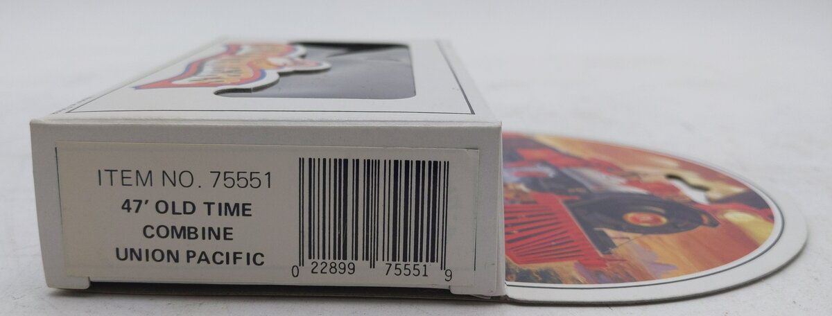 Bachmann 75551 N Union Pacific 47' Old-Time Combine w/Metal Wheels LN/Box