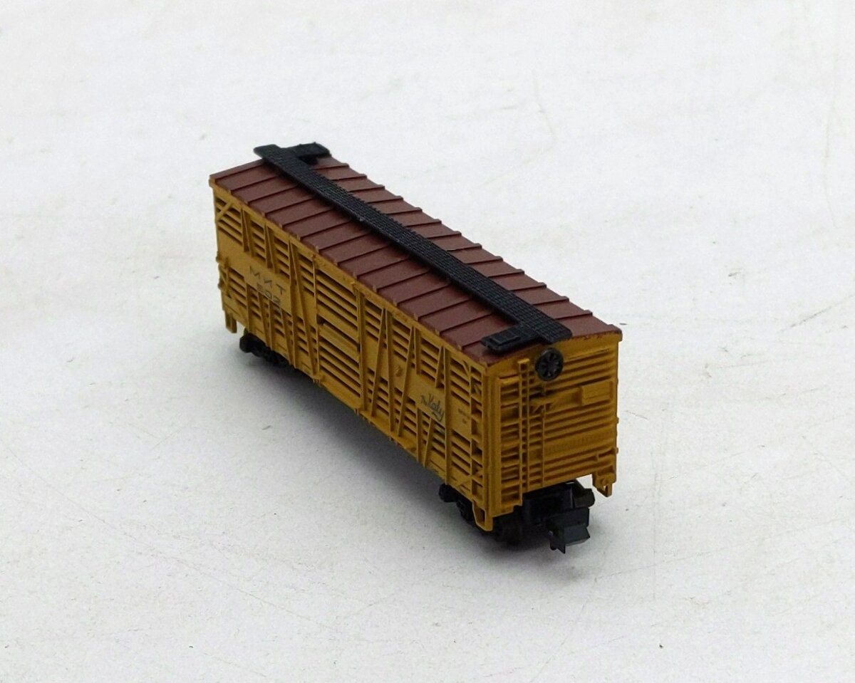 Atlas 2251 N Scale Missouri Kansas Texas MKT "The Katy" Cattle Car #502 EX/Box