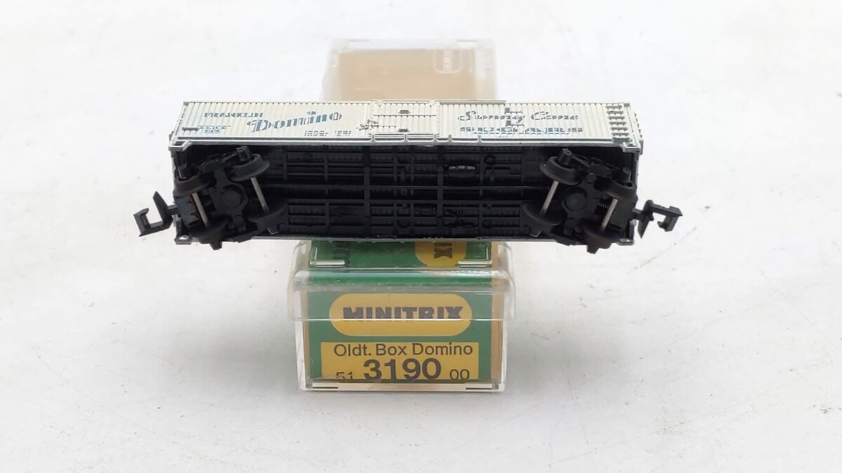 Minitrix 3190 N Scale Domino Sugar Old Time Box Car #600 LN/Box