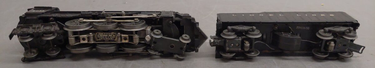 Lionel 2055 Vintage O 4-6-4 Hudson Steam Locomotive & 2046W Tender VG