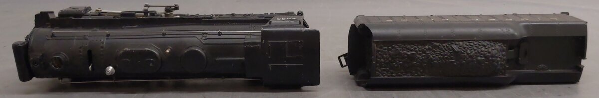 Lionel 2055 Vintage O 4-6-4 Hudson Steam Locomotive & 2046W Tender VG