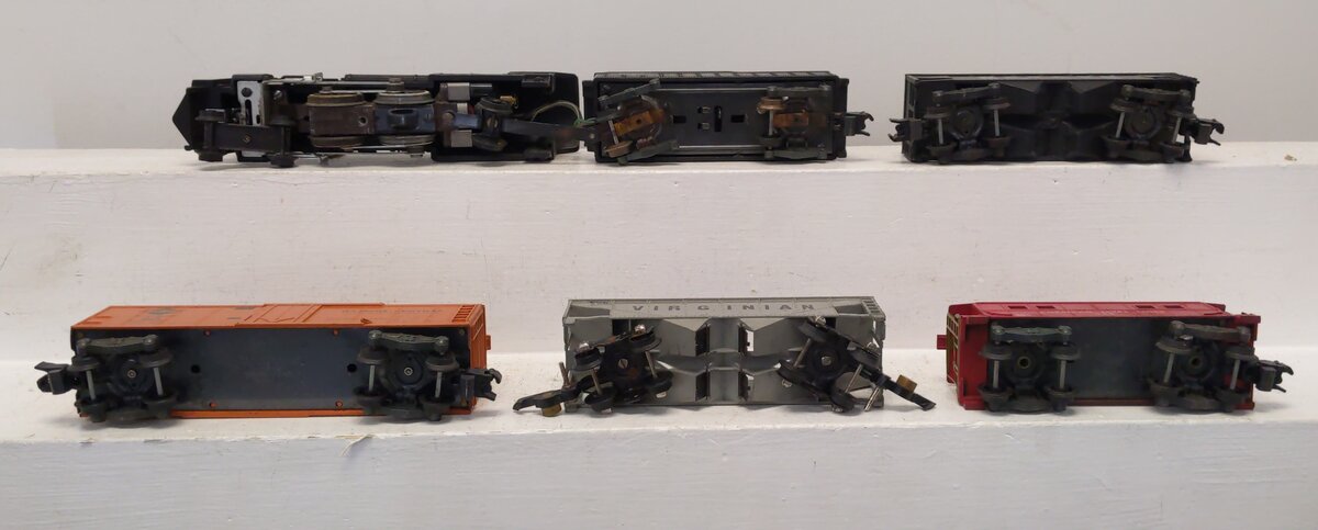 American Flyer Vintage S 100 Advertising Gauge Set/Box