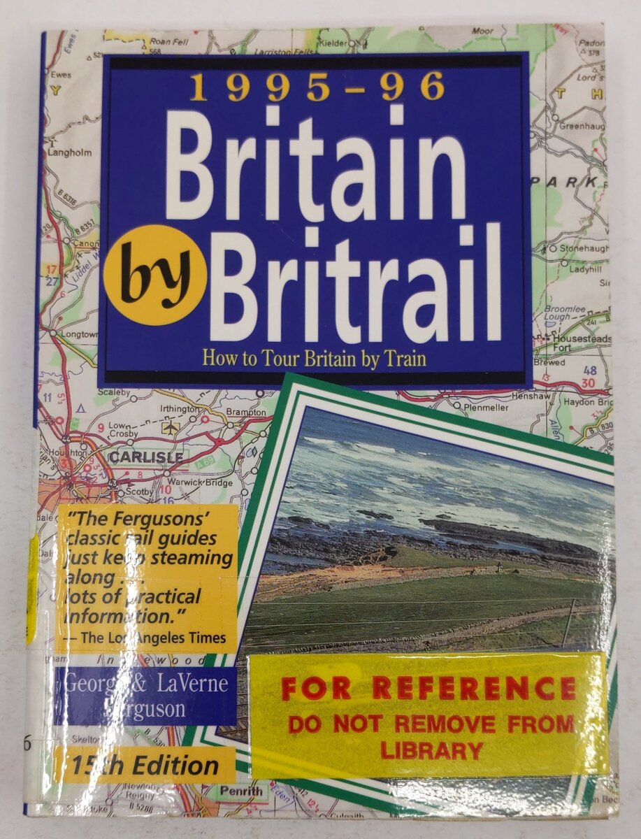 Britain by Britrail Paperback Book By George & LaVerne Forguson VG