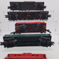 American Flyer Vintage S Postwar Freight Cars # 24076, 24575, 638, 931 & 638 [5] EX