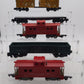 American Flyer Vintage S Postwar Freight Cars # 24076, 24575, 638, 931 & 638 [5] EX