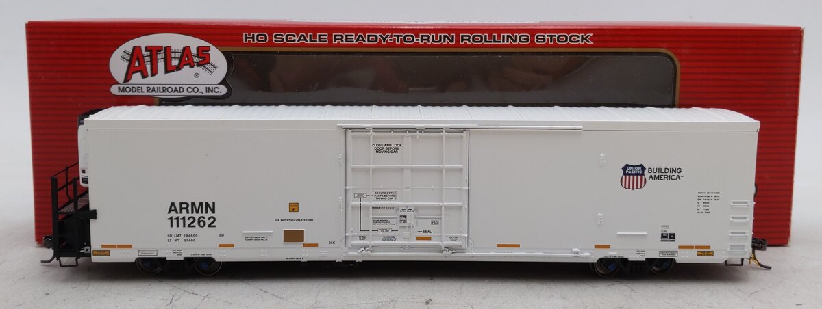 Atlas 50003378 N Union Pacific 64' Trinity Reefer (White/Black) #111262