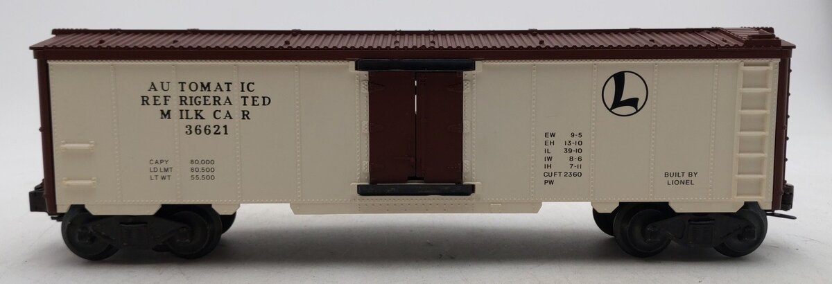 Lionel 6-19554 3662 PWC Operating Milk Car Set LN