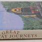 Great Railway Journeys of the World Hardcover Book By Max Wade-Matthews VG