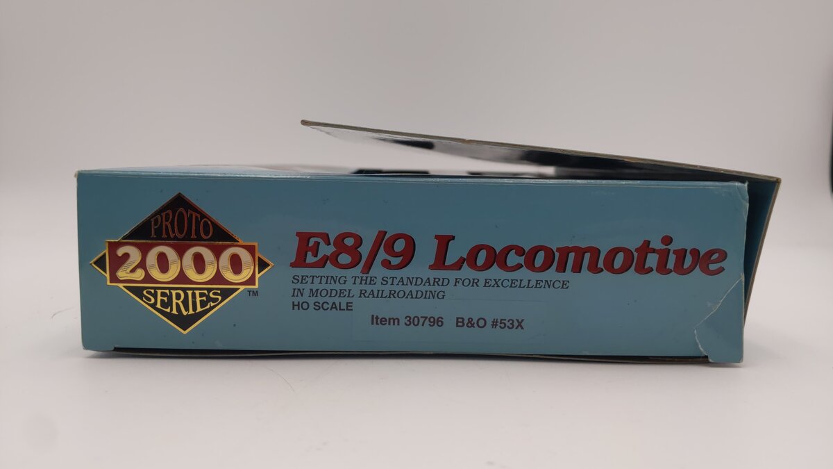 Proto 2000 30796 HO Scale Baltimore & Ohio E8/9 Locomotive #53 EX/Box