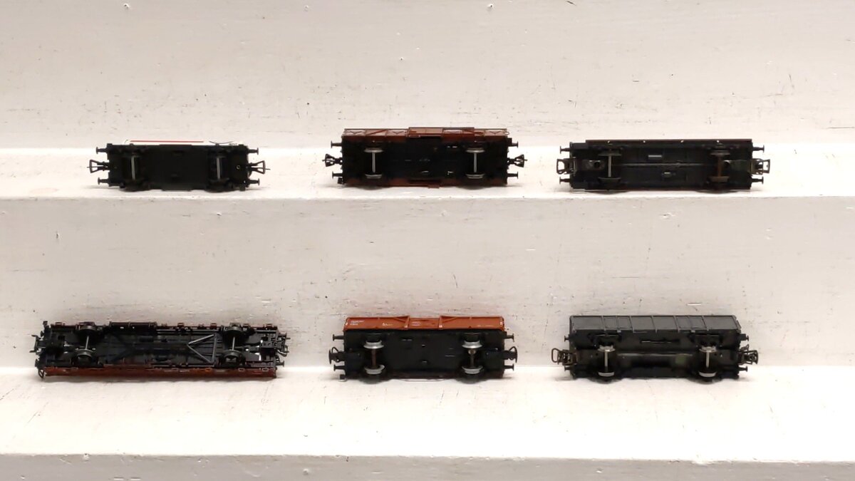 Marklin & Fleischmann HO Scale Assorted German Freight Wagons [6] VG