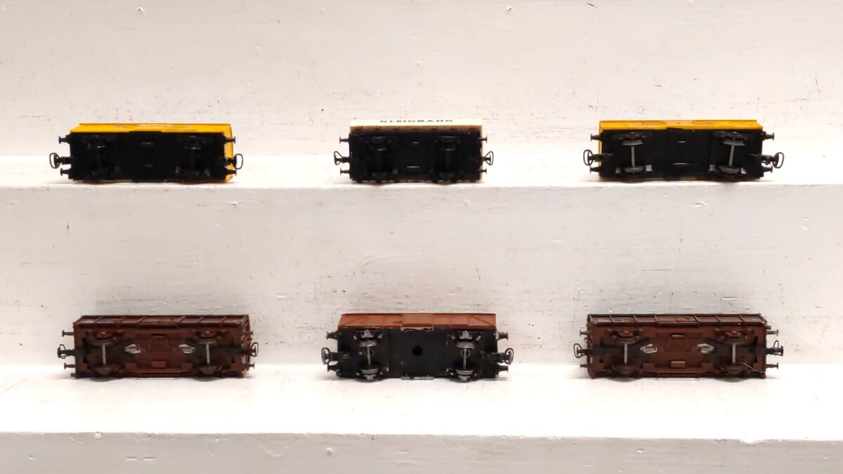 Kleinbahn HO Scale Assorted Austrian Freight Wagons [6] VG