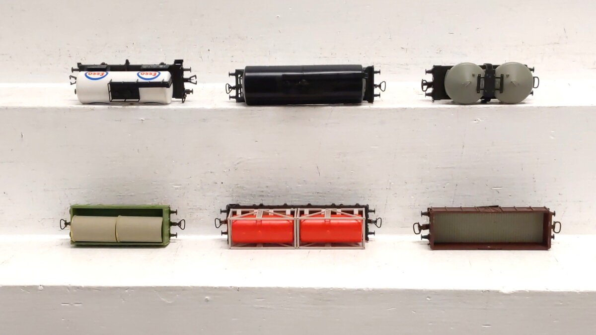 Kleinbahn HO Scale Assorted Austrian Freight Wagons [6] VG