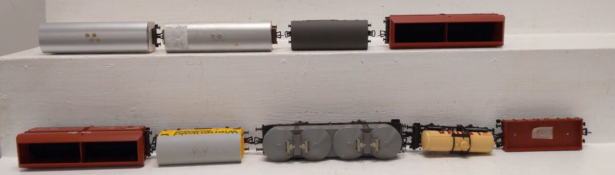 Fleischmann HO Scale Assorted Freight Cars [9] EX