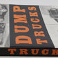 Dump Trucks Paperback Book By Donald F. Wood EX