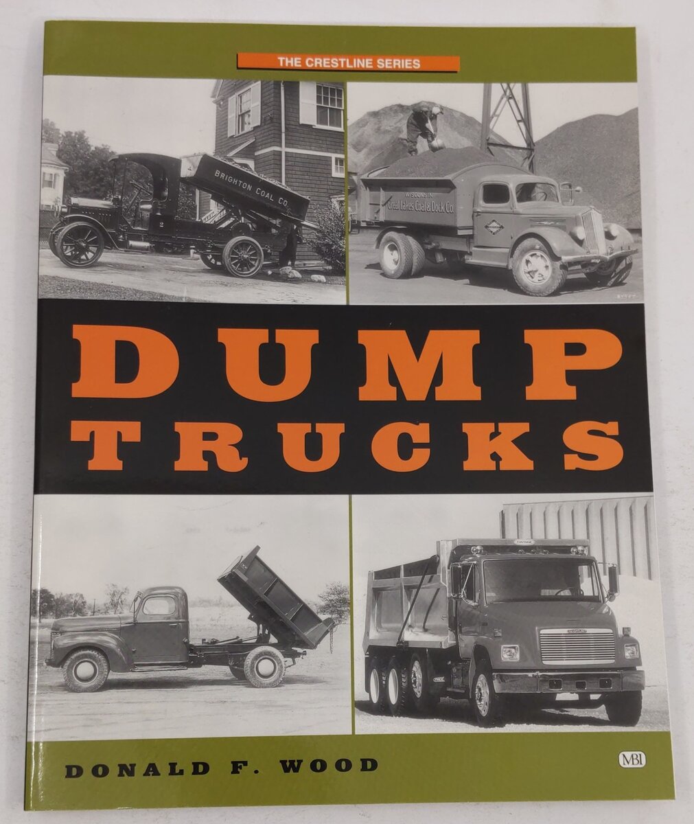 Dump Trucks Paperback Book By Donald F. Wood EX