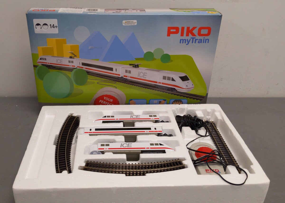 Piko 57094 MyTrain ICE Passenger HO Gauge Starter Set EX/Box