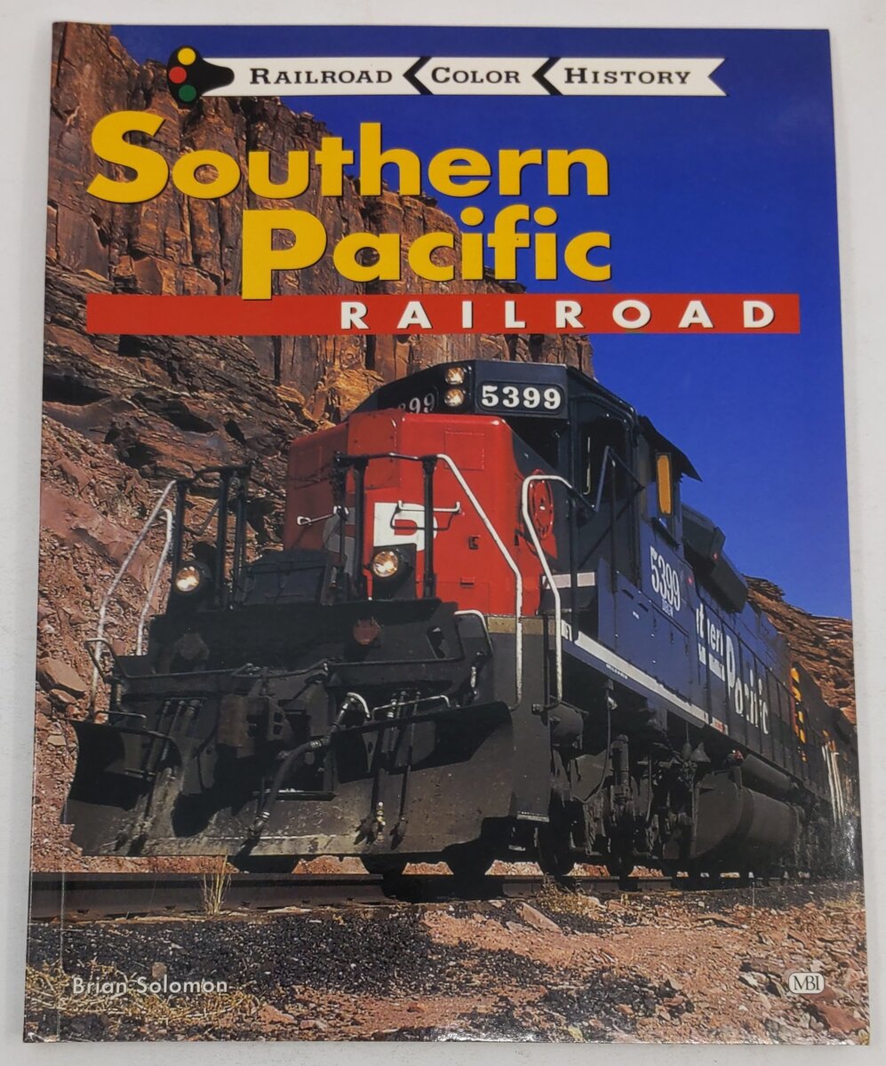 Southern Pacific Railroad Paperback Book By Brian Solomon EX