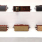 Fleischmann & Liliput HO Scale Assorted Austrian Freight Wagons Custom [6] VG