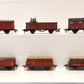 Fleischmann & Liliput HO Scale Assorted Austrian Freight Wagons Custom [6] VG