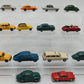 Wiking 1:89 HO Scale Assorted Plastic/Die-Cast Cars [14] EX