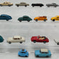 Wiking 1:89 HO Scale Assorted Plastic/Diecast Cars [14] EX