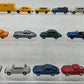 Wiking 1:89 HO Scale Assorted Plastic/Die-Cast Cars [14] EX
