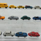 Wiking 1:89 HO Scale Assorted Plastic/Die-Cast Cars [14] EX