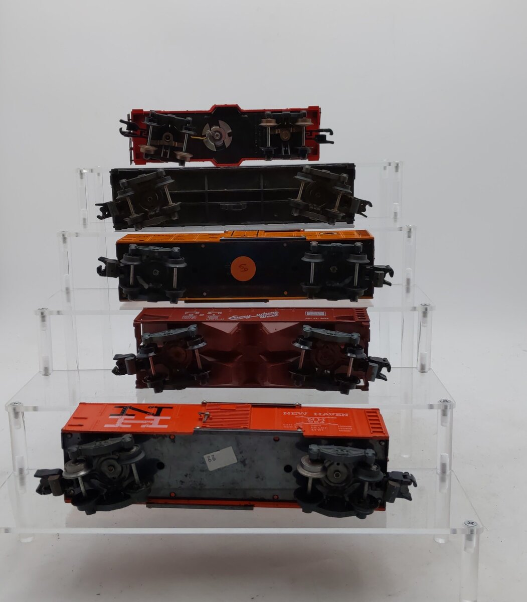 American Flyer Vintage S Postwar Freight Cars # 984, 920, 947, 921 & 24634 [5] EX
