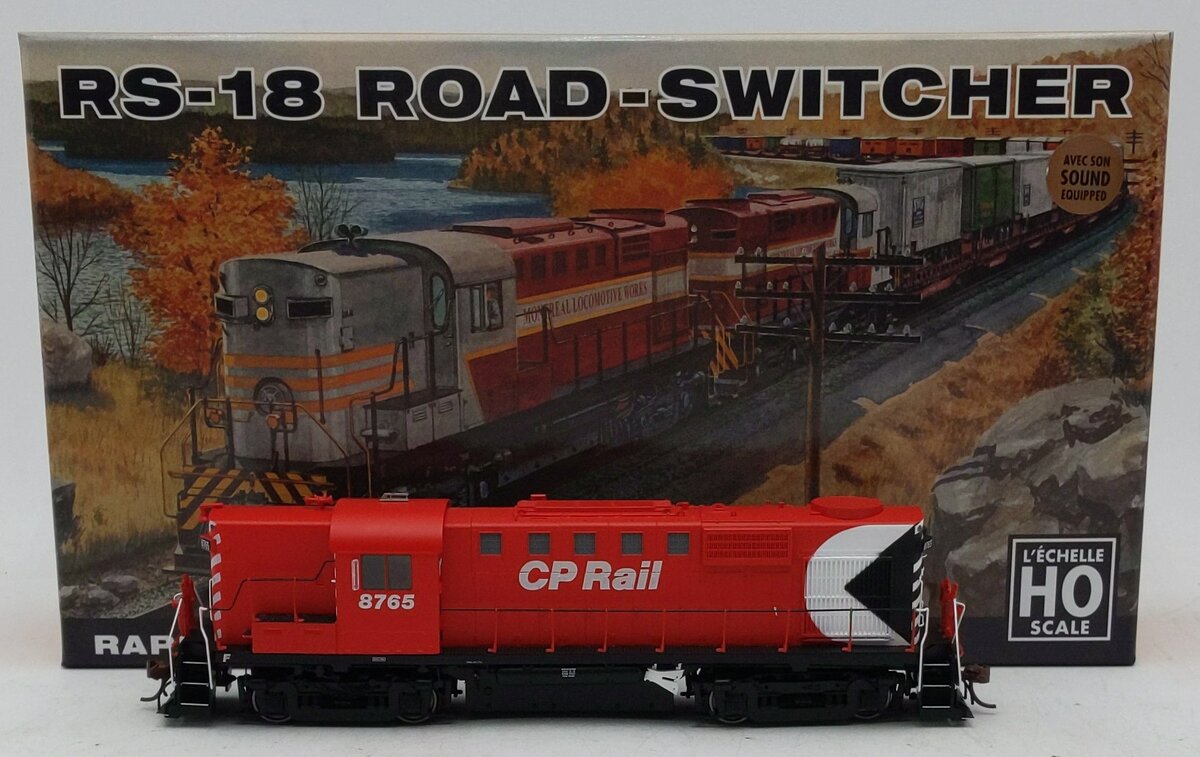 Rapido Trains 32535 HO CP Rail MLW RS-18 Diesel Locomotive w/ DCC & Sound
