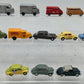 Busch 1:89 HO Scale Assorted Plastic/Diecast Cars [14] EX