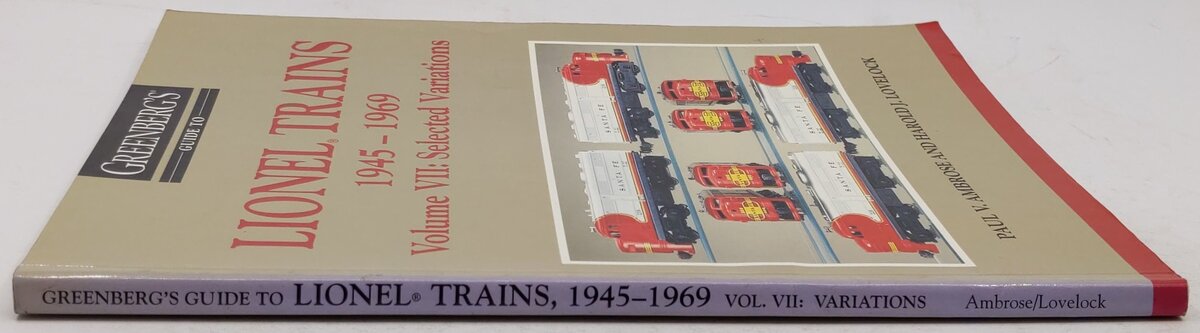 Greenberg's Guide to Lionel Trains 1945-1969 Paperback Book By Paul V. Ambrose VG