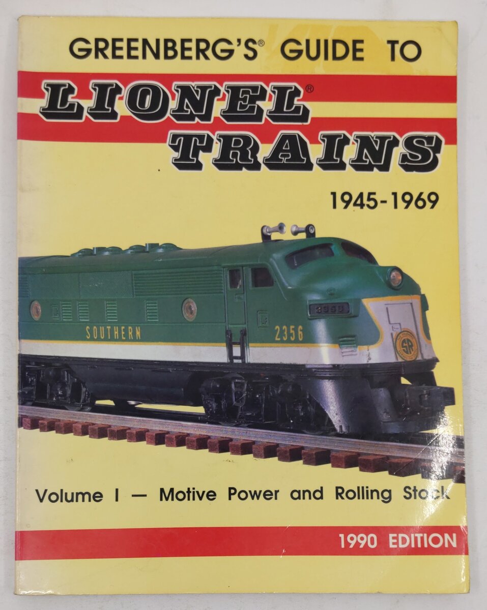 Greenberg's Guide to Lionel Trains 1945-1969 Paperback Book By Bruce C. Greenber VG