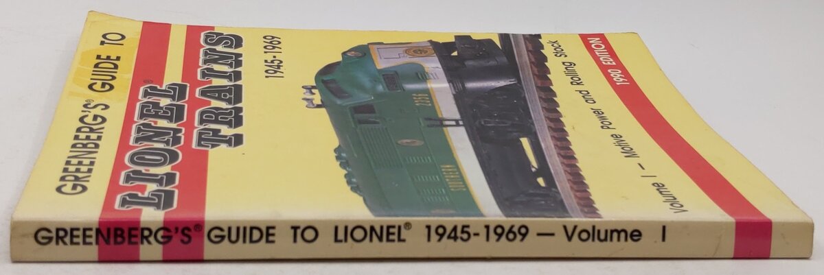 Greenberg's Guide to Lionel Trains 1945-1969 Paperback Book By Bruce C. Greenber VG
